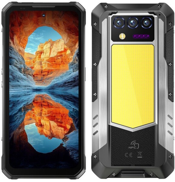 Oukitel WP100 Titan 5G 16/512GB čierno-strieborný (WP100TITAN-BK/OL)