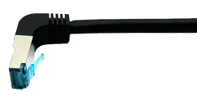 Equip Cat6A S/FTP čierna / Sieťový kábel / RJ-45 / 3 m / 10 Gbit/s / LSZH (605892)
