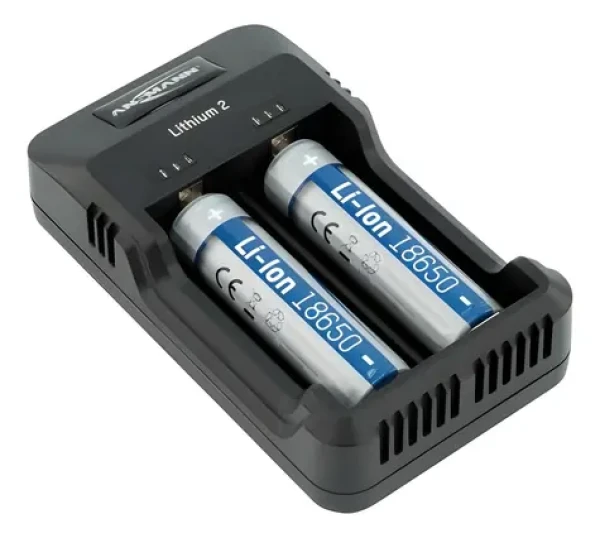 Ansmann Lithium 2 / Nabíjačka / Li- ION / NiMH / AA, AAA, 18650 a ďalšie / USB (1001-0050)