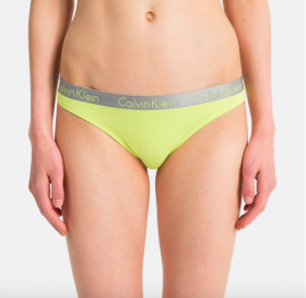 Tanga model 7848191 žlutá - Calvin Klein Velikost: L, Barvy: Žlutá