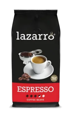 Lazarro Espresso 1 kg / Zrnková káva / Arabica Robusta / Stredne pražená