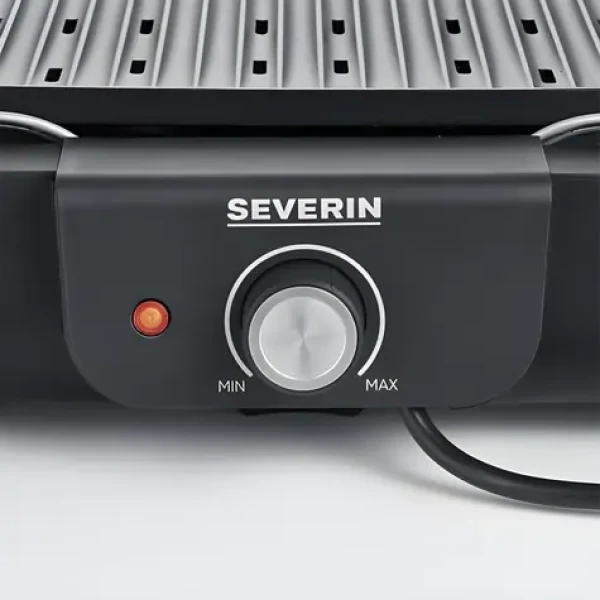 Severin PG 8556 čierna / Elektrický gril / 2300W / regulácia teploty do 220 ° C (PG 8556)