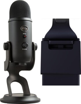 Blue Yeti USB Blackout (988-000229) + Lampa Litra Glow