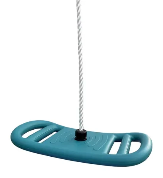 2Kids Toys Plastová multiplay hojdačka tyrkysová