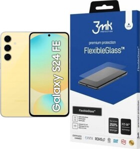 Samsung Galaxy S24 FE 5G 8/128GB Żółty (SM-S721BZYDEUE) + FlexibleGlass