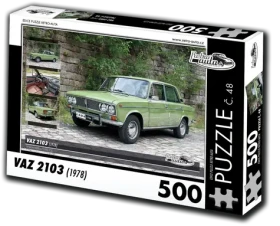 RETRO-AUTA Puzzle č. 48 Väz 2103 (1978)