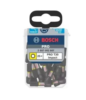 BOSCH 2607002807 / Sada bitov PRO Impact T30 / 25 ks (2607002807)