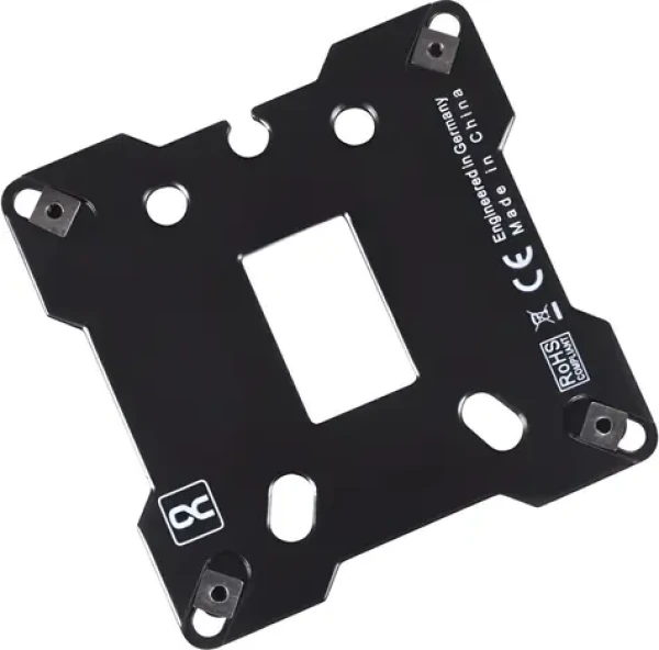 Alphacool Core Backplate XPX/Eisbaer čierna / Zadná doska / LGA 115X/1200/1700 / kov a plast (13071)