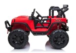 Mamido Elektrické autíčko Jeep Brothers červené 24V 2x200W