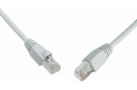 Solaris CAT6 SFTP PVC 2m šedá / Patch kábel / RJ45-RJ45 / AWG26 (C6-315GY-2MB)