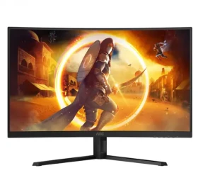 31.5" AOC Gaming CQ32G4VE čierna / VA / 2560x1440 / 16:9 / 1ms / 3500:1 / 300cd-m2 / HDMI + DP / VESA (CQ32G4VE)