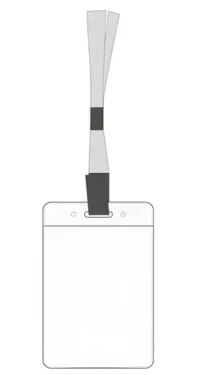 EuroSupplies Šnúrka LILY s klipsom tmavo modrá / Šnúrka na krk / klip / 900 mm / 10 mm