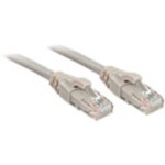 LINDY 48009 RJ45 sieťové káble, prepojovacie káble CAT 6 U/UTP 20.00 m sivá 1 ks; 48009