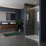 REA - Sprchové dvere Primo Slide 140 Chrome REA-K0571