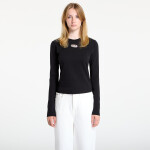 Tričko Diesel T-Uncutie-Long-Ls-Od T-Shirt Black M