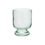 MADAM STOLTZ Pohár Hammered Light Green 200 ml