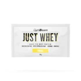 Just Whey Grass-Fed Proteín - GymBeam (banán, 30 g) (42850-13-30g-banana)