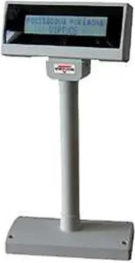 Virtuos zákaznícky displej FL-2024MW / LCD / 2 x 20 znakov / 9mm / RS232 / vrátane napájania +12V / biely (EJA0002) (EJA0002)