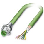 Bus system flat-type plug SACCBP-M12MSB-5CON-M16/0,5-900 1534504 Phoenix Contact; 1534504
