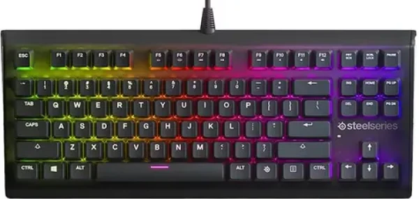 SteelSeries Apex M750 Prism US čierna / mechanická klávesnica / QX2 Switch / RGB podsvietenie / US layout (64677)