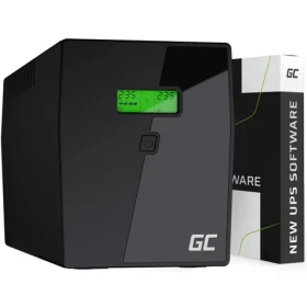 Green Cell 2000VA | 1400W / Záložný zdroj / 2-6ms / 2× 12V 9Ah / 4X Schuko (UPS09)