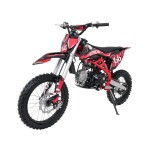 Mamido Detská benzínová motorka RamiGO ULTRA 66 125CC červená