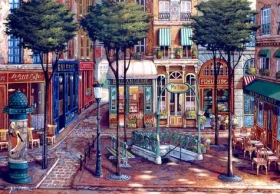 BlueBird Puzzle Parížske metro