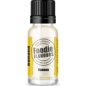 Prírodné koncentrované aróma 15 ml banán - Foodie Flavours - Foodie Flavours