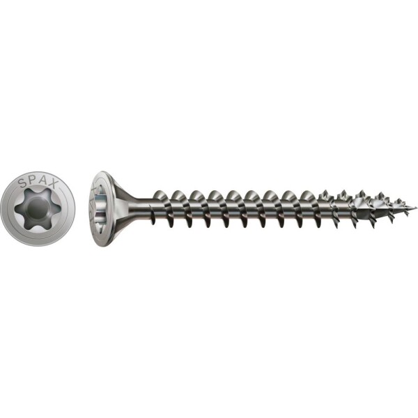 SPAX SPAX Seko-T 1197000350203 skrutka do dreva 3.5 mm 20 mm Torx, vnútorná korunka šesťhranná Ušlechtilá ocel V2A nerezové 200 ks; 1197000350203