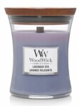 Woodwick Lavender Spa 275g - váza stredná / doba horenia: až 65h (5038581057996)