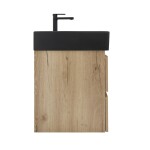 Kúpeľňová skrinka 2 zásuvková s umývadlom SAT B-Way 59x50x45 cm dub mat BWAY260OAKU2B2B BWAY260OAKU2B2B