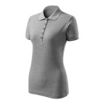 Dámske tričko Pique Polo Free (tmavosivé) 2XL