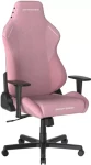 DXRacer DRIFTING Herná stolička ružová látková / 122-132 cm / látka / 125 kg / 3D-Područky (1053464)