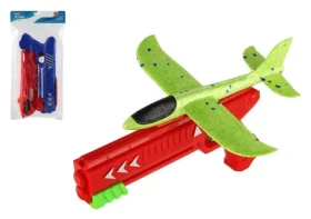TEDDIES Vystreľovacie penové lietadlo s pištoľou 26 cm