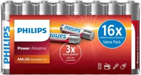 Philips batéria Power alkaline LR03P16F/10 AAA - 16 ks (6959033841590)