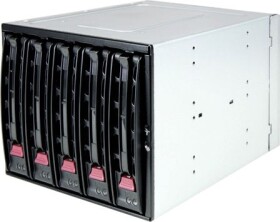 SuperMicro 5x 3.5" SATA III Mobile Rack (CSE-M35TQB)