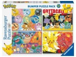 Ravensburger - Puzzle - Pokémon - 4x100 dielikov