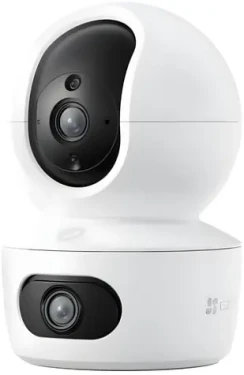Ezviz TY7 Dual čierno-biela / vnútorná IP kamera / duálna / Wi-Fi / 4MP+4MP / objektív 2.8/6mm / H.265 (CS-TY7(4MP+4MP,W2))