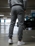 Pánske antracitové tepláky FashionStreet UX2396 XXL