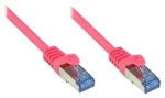 Good Connections Cat.6A S/FTP magenta / Patch kábel / RJ-45 / 2 m / 500 MHz / 10 Gbit/s (8060-H020M)
