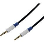 LogiLink BASC15 jack audio prepojovací kábel 1.50 m tmavo modrá (matná); BASC15