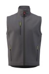 Pánska zateplená softshellová vesta Payper CREEK VEST PAD Farba: Čierna/ Čierna, Veľkosť: 2XS (S00770048914018XXS)