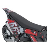 Mamido Detská benzínová motorka RamiGO IMMORTAL 110CC červená