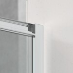 Sprchové dvere 120 cm SAT TEX SIKOTEXD120CRT SIKOTEXD120CRT