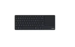 Rapoo E2810M multi-mode čierna / bezdrôtvá klávesnica / 2.4GHz / BT 4.0 5.0 / ultra-tenká / 2x AAA batérie (6940056131324)
