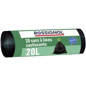 Rossignol Bagy 99137 čierne / Vrecká do koša 20 L / balenie 20 ks / 23 µm (3019920991371)