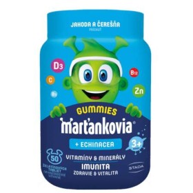 WALMARK Marťankovia gummy vitamíny s echinaceou 50 ks