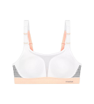 TRIACTION EXTREME LITE - ľahká športová podprsenka pre voľný pohyb Triumph WHITE 85C