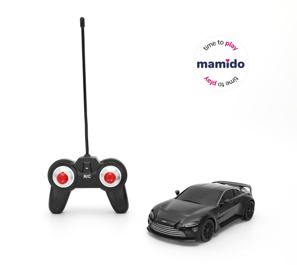Mamido Mamido Auto na diaľkové ovládanie Aston Martin 2022 V12 Vantage R/C 1:24 čierne