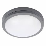 Solight WO781-G LED vonkajšie osvetlenie Siena sivá / 20W / 1500lm / 4000K / IP54 / 23cm (8592718029494)